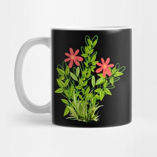 Lush vegetation and beautiful flowers design Mug